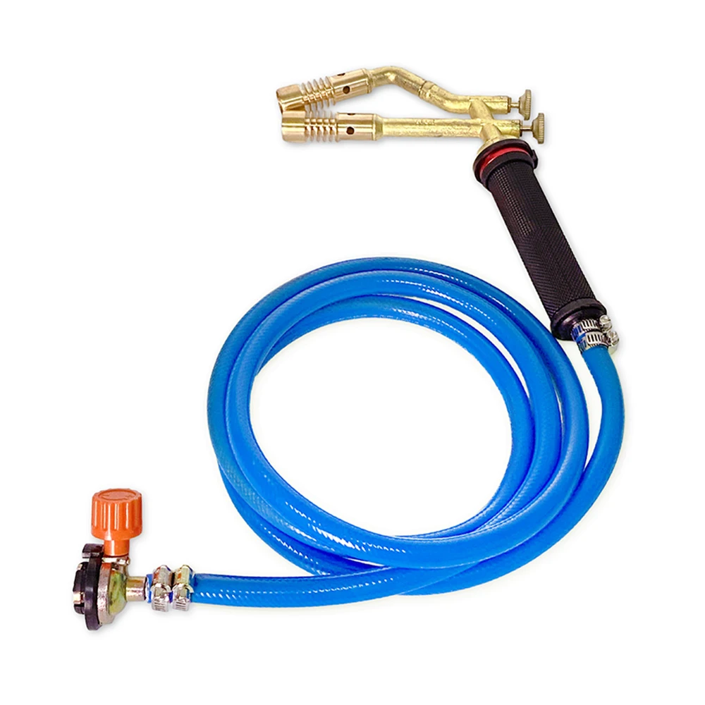 DoDouble Head All Copper High Temperature Gas Torch for Metal Welding