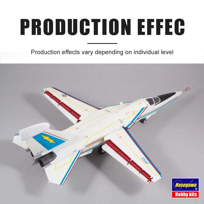 New 1/72 Hasegawa Assemble Model EF-1111A Raven Electronic Warfare Plane Assemble Figure 02483 Uncolored Collect Custom Toy Gift