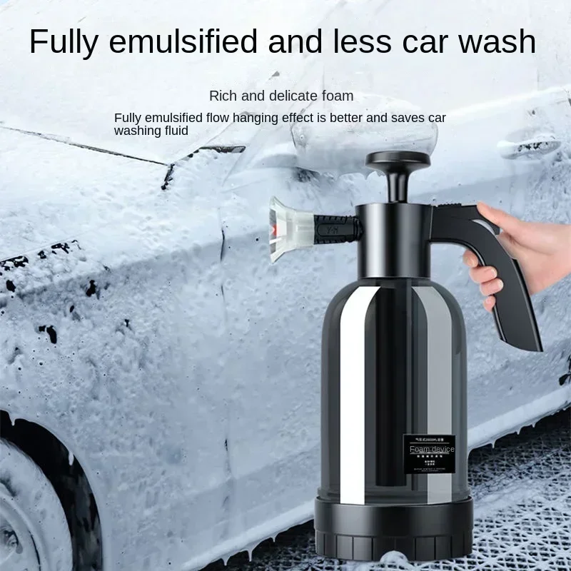 Car Wash Watering Can Hand-pressed Car Wash Foam Watering Can Home Car Spray Watering Can Flower Watering Sprayer