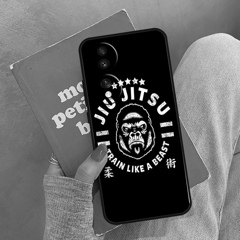 حافظة BJJ البرازيلية جيو جيتسو لهاتف Honor Magic 5 6 7 8 Pro لهاتف Honor 200 400 Lite 50 70 90 X8a X8b X9a X9b X9c