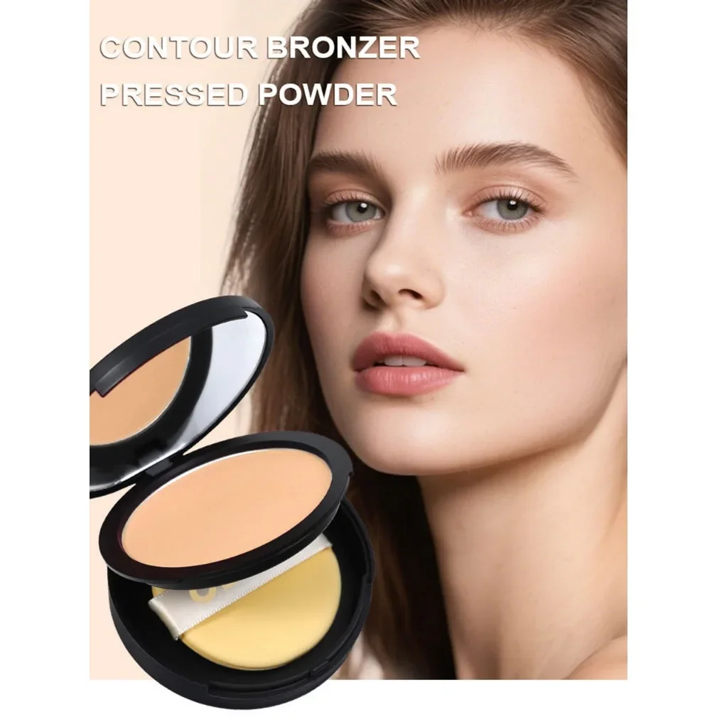 Private Label Custom Logo Vegan Makeup 22 Color Black Jar Waterproof Sweatproof Concealer Powder Cake Wholesale
