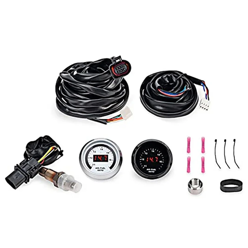 

M93K-1Set Racing 30-4110 AFR 52Mm Wideband O2 UEGO Controller Air Fuel Ratio Gauge AFR With 4.9LSU Oxygen Sensor 0258017025 Part