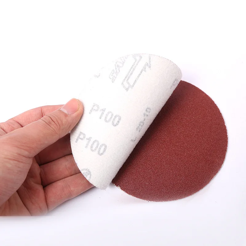 7-inch Non-porous Sandpaper 18cm Disc Sandpaper Metal Woodworking Paint Surface Polishing Self-adhesive Sand Disc Brushed Grindi