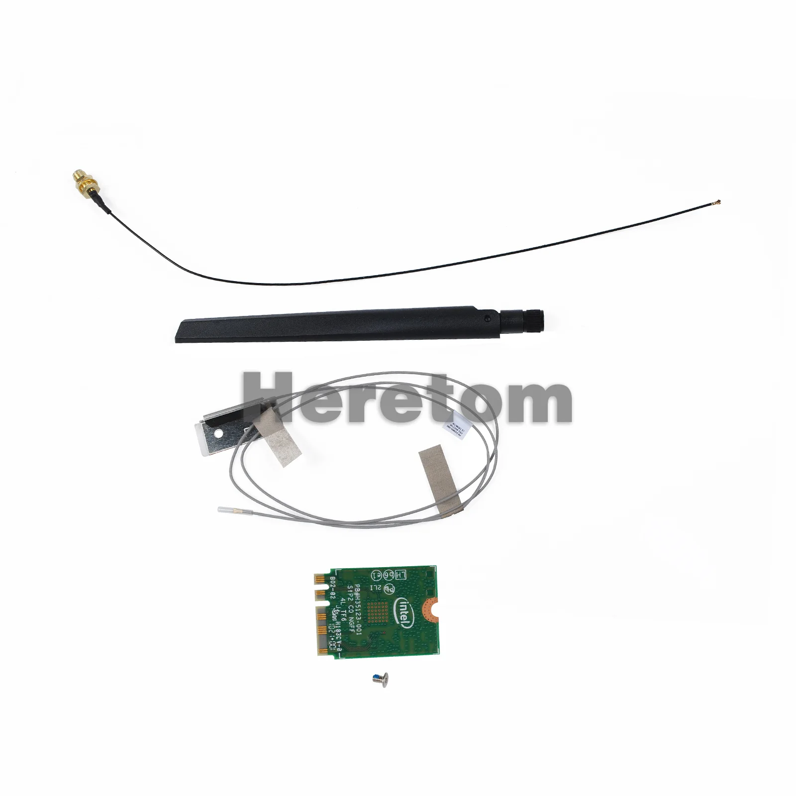 0MHK36 Wireless Kit Dell Optiplex 7050 3690 7060 Micro 3165NGW Card WiFi Antenna