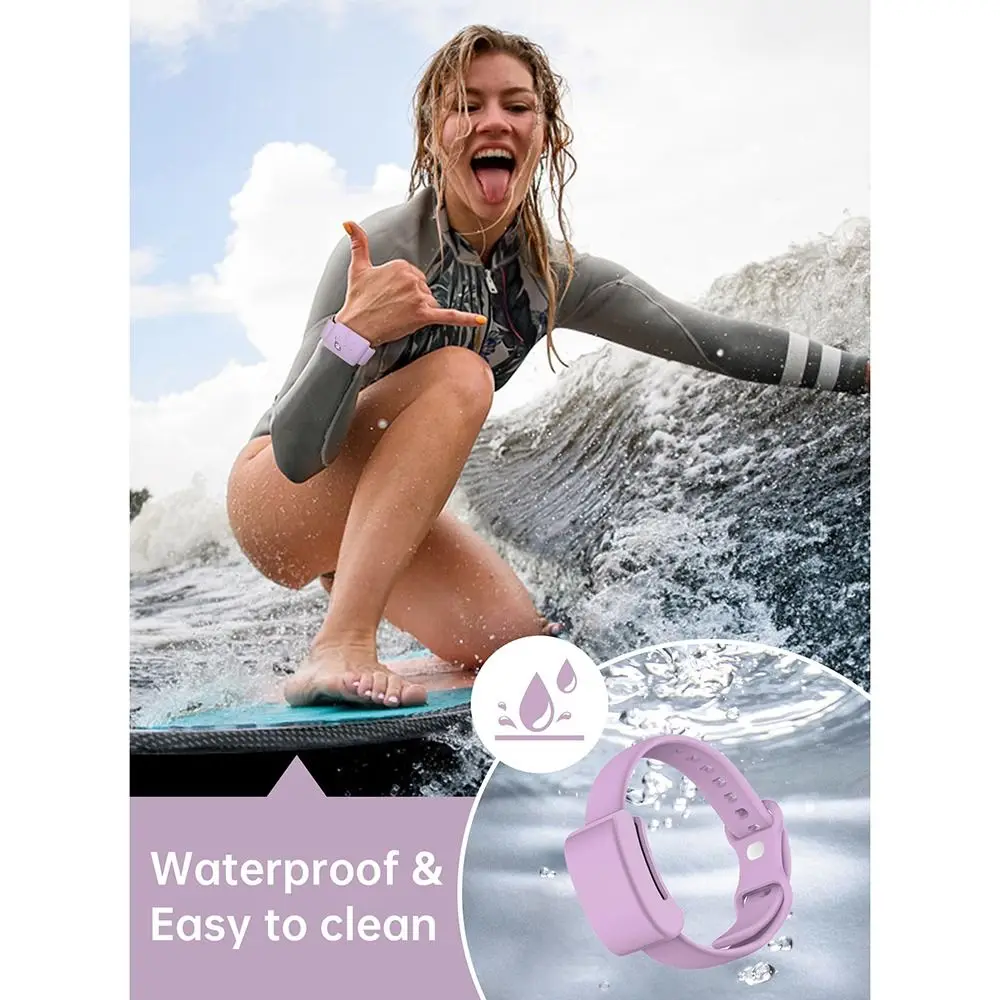 Silicone Fitness Band Replacement Waterproof Tracker Strap Breathable Adjustable Sports Wristband for Whoop 4.0 Women Men