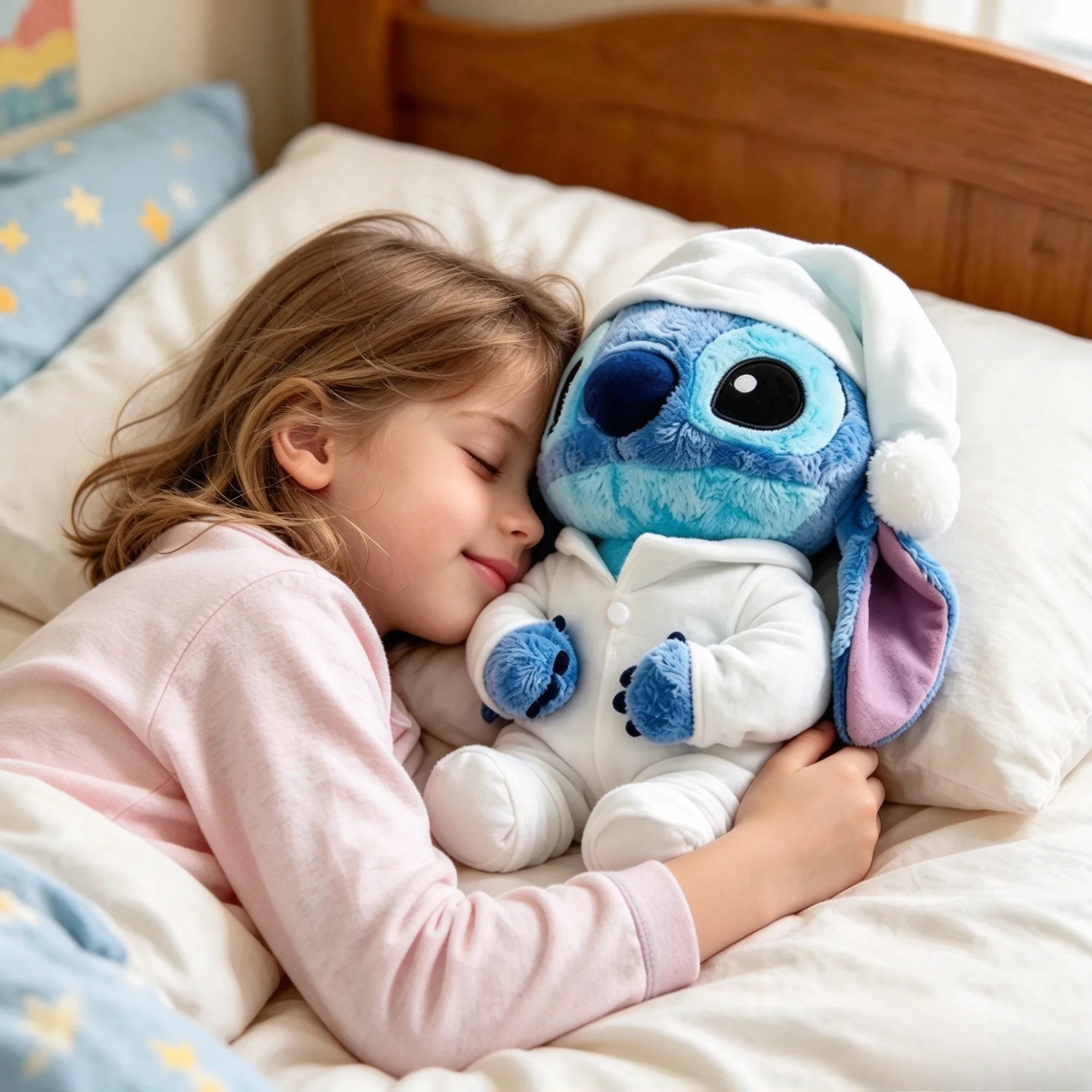 Adorable Stitch Plush Toy (Includes Pajamas) — A Soft-to-the-Touch Cartoon Doll, Making an Excellent Gift for Kids and Fans.