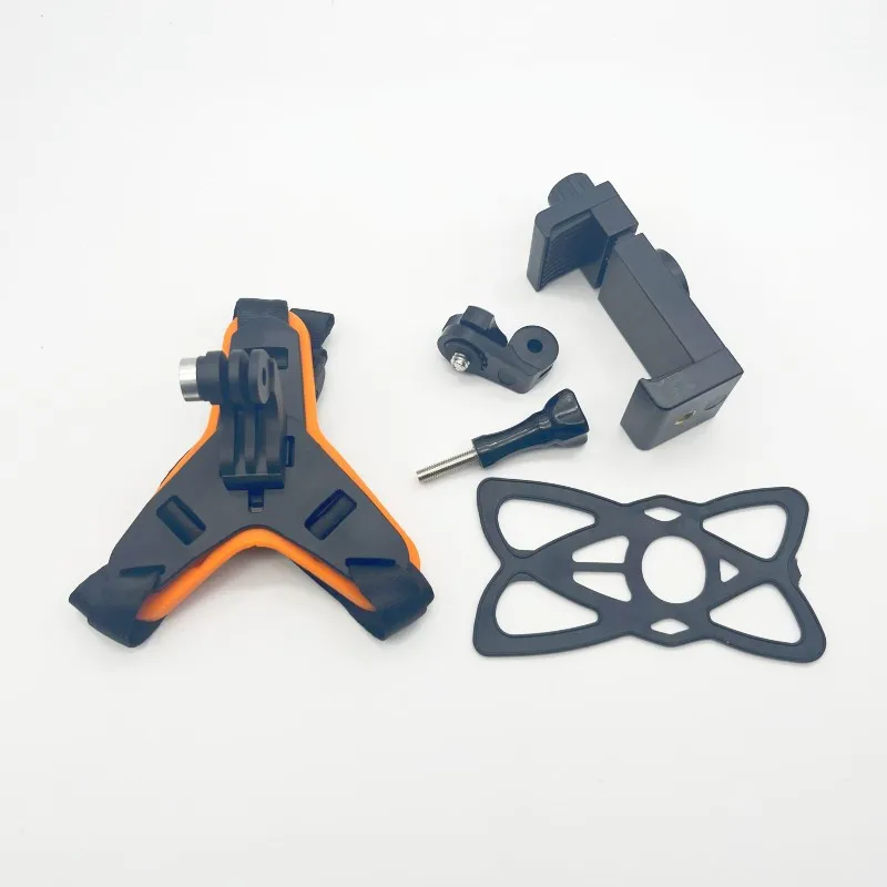 Motorradhelm-Kinnriemenhalterung für GoPro Hero 13 12 11 10 9 8 AKASO SJCAM Insta360 DJI OSMO Actionkamera-Zubehör – Detail 4