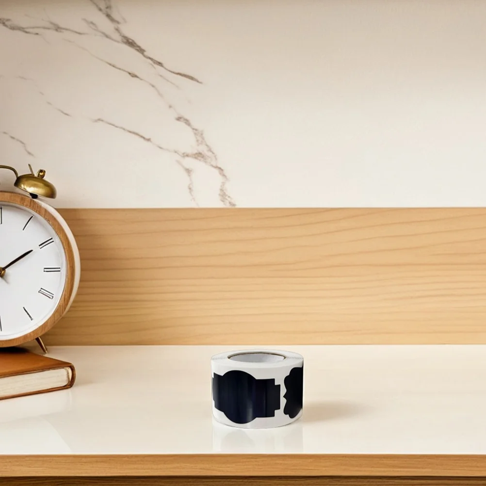 2 rollos de etiquetas de pizarra extraíbles, hojas adhesivas de PVC resistentes y grabables para despensa, tarros de cocina, contenedores, almacenamiento de alimentos para el hogar