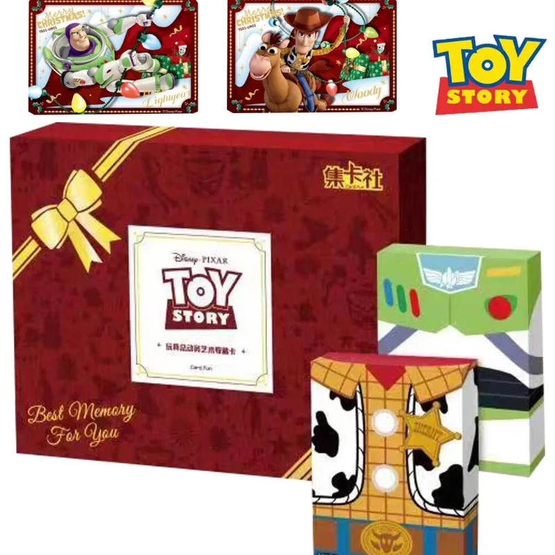 

Карты Fun Disney Toy Story Cards - Limited Platinum с двойным автографом Pixar Art Collection Cards Аниме Периферийные игрушки Подарки