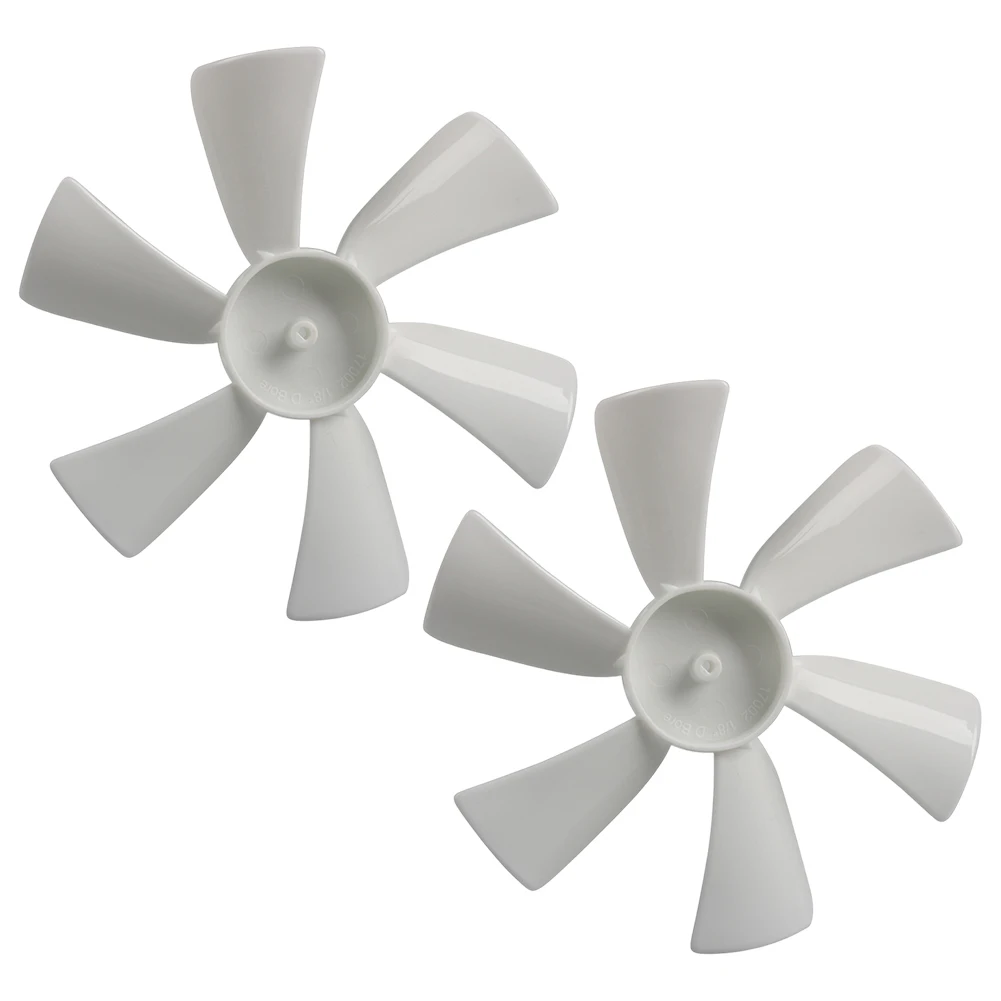 شفرة مروحة تهوية حمام RV ، شفرة مروحة الكامبر ، متوافقة مع فتحات السقف RV ، أغطية المدى ، عمود D ، 6 بوصة ، 2