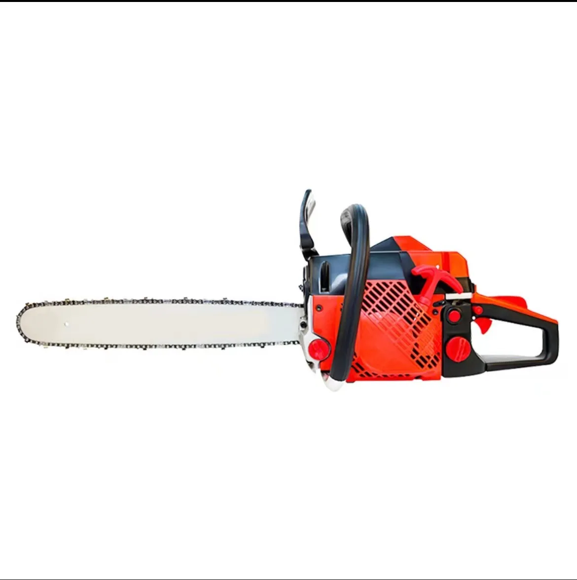Custom Professional Industrial Grade Cordless Chain Saw Wooden Cutting And Garden Pruning Rechargeable Pneumatic Power Source