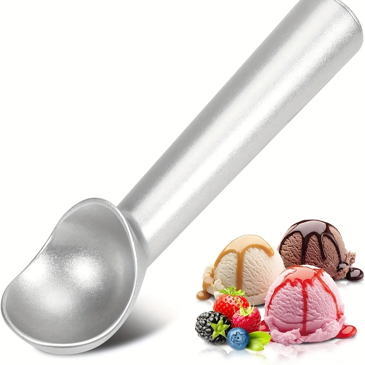 Self-Melting Metal Ice Cream Scoop, Ice Cream Baller, Ice Cream Spoon, Ice Cream Scooper for Better Ice Cream Scooping