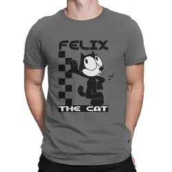 The Cat Unique TShirt Felix Cartoon Casual T Shirt Hot Sale Stuff For Adult