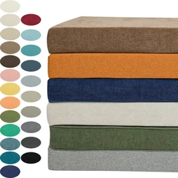Custom Bench Cushions Bay Window Cushion Chair Seat Sofa Pillow Decorative Cushion For Sofas Garden Bench Seat Swing Backseat