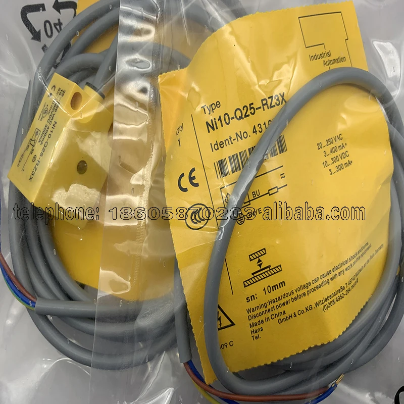 New Proximity Switch Sensor in Stock NI10-Q25-AN6X AP6X RP6X RN6X High Quality Seller One-year Warranty