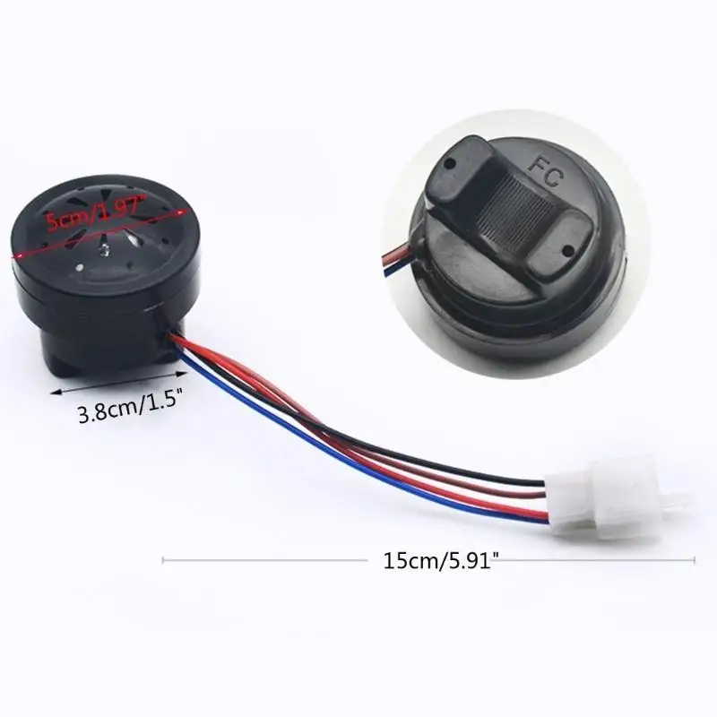 31BC Horn Loud 48V 60V Waterproof Universal Motorcycle Car UTV Auto Bike Loudspeaker