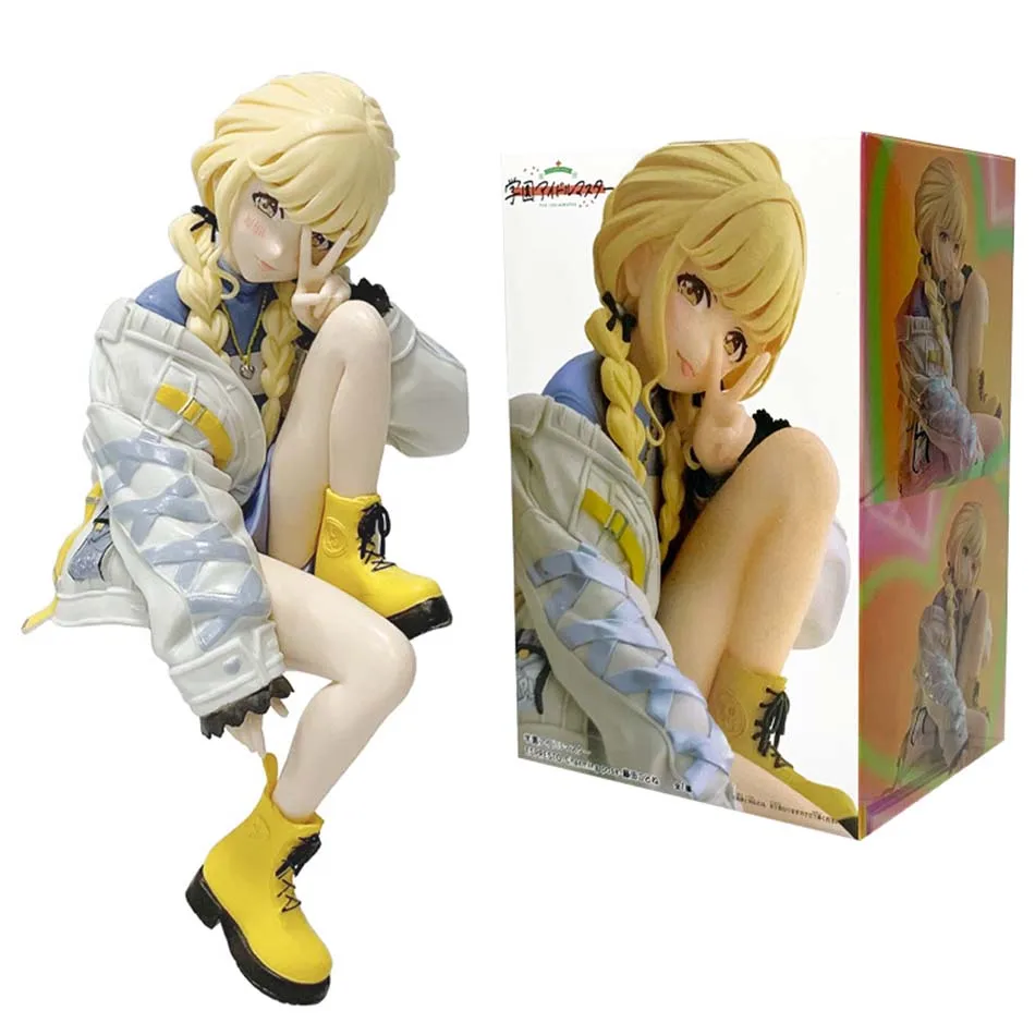 

22 см аниме-игра Cyberpunk: Edgerunners Люси, фигурка, стоячая аниме-модель, игрушка, подарочная коллекция, экшн-фигурка, ПВХ