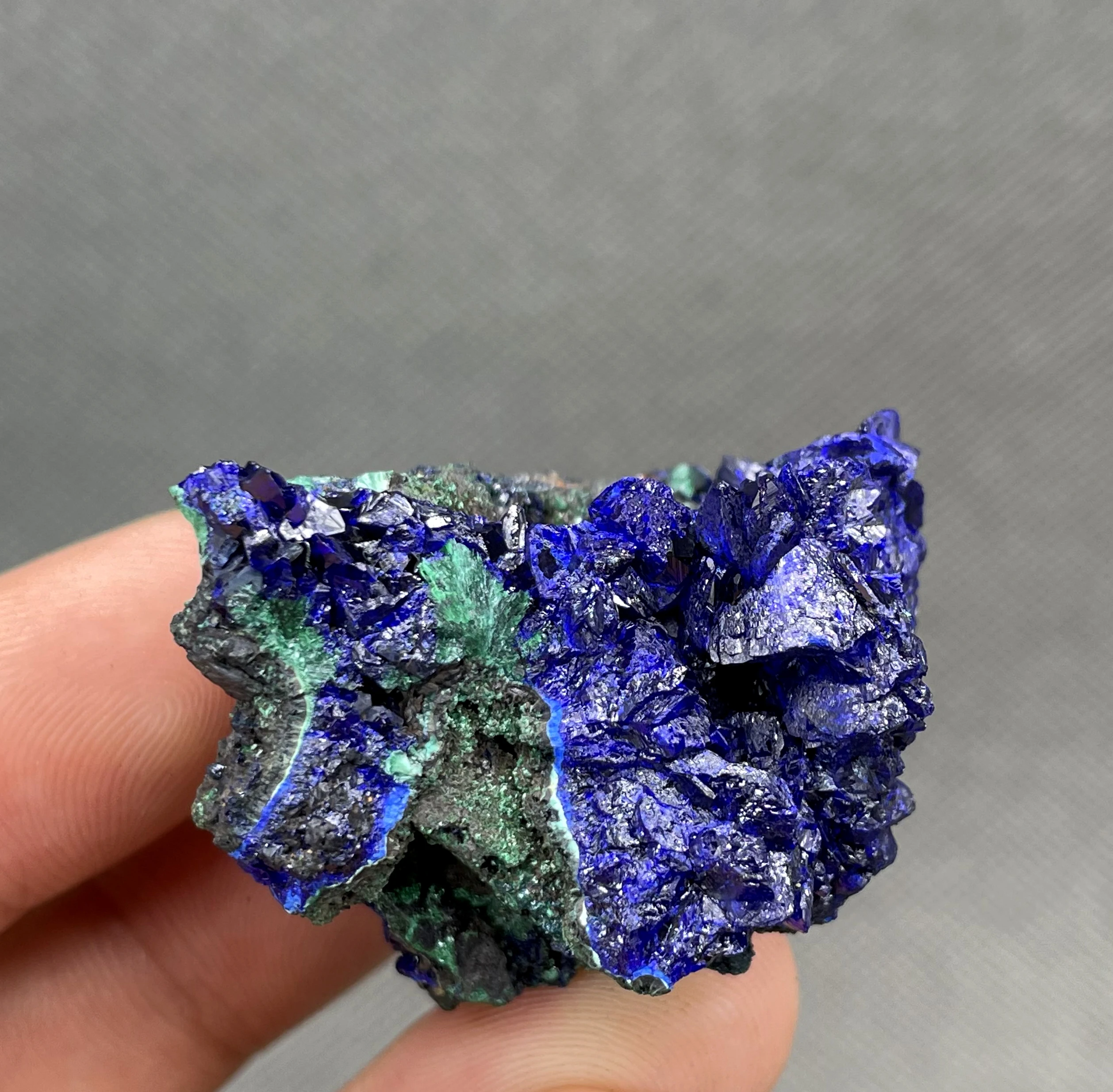 

BEST! 37g Natural beautiful big crystal Azurite mineral specimen crystal Stones and crystals Healing crystal