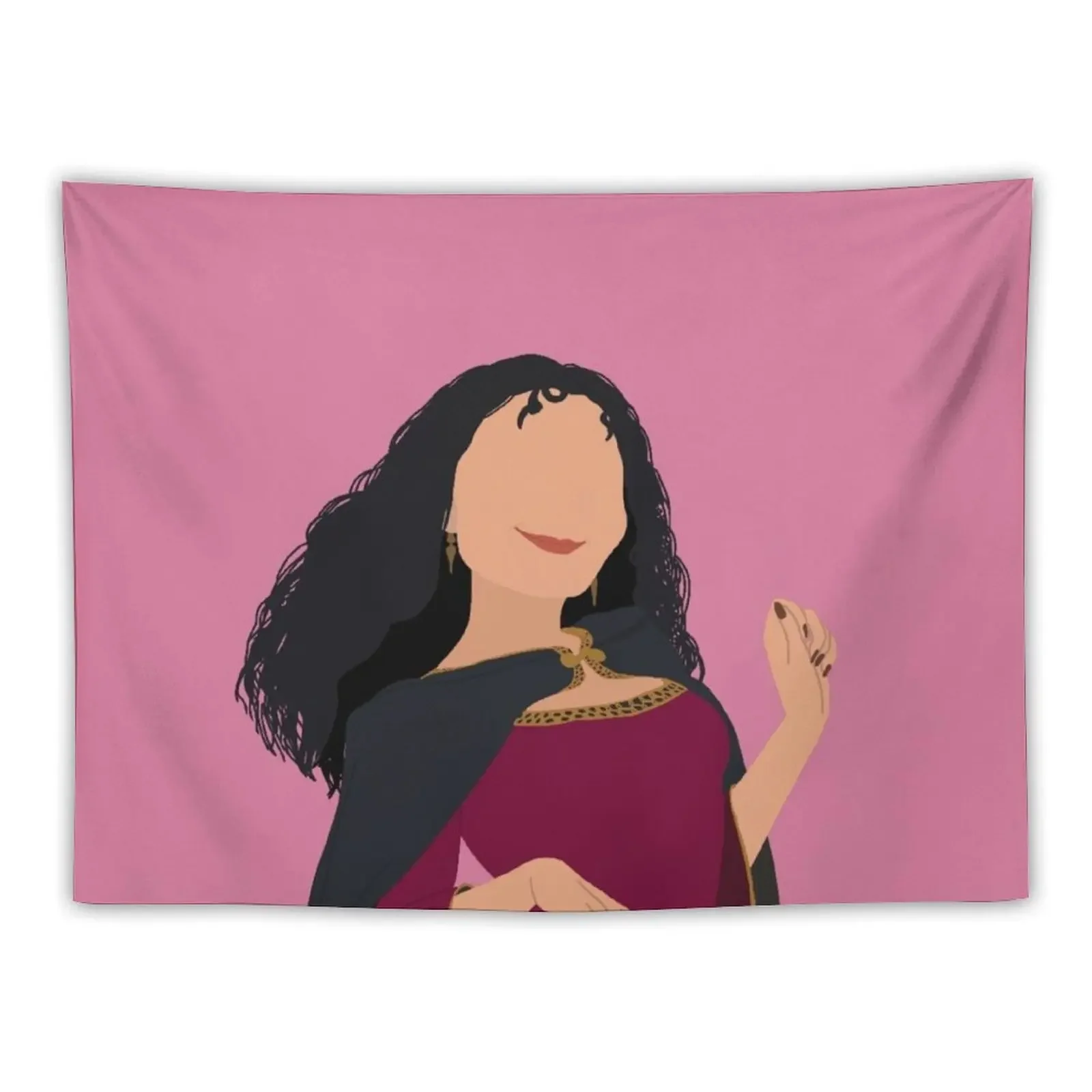 

Minimalist Mother Gothel Tapestry Mushroom Bedroom Decor Aesthetic Things To Decorate The Room Tapestry