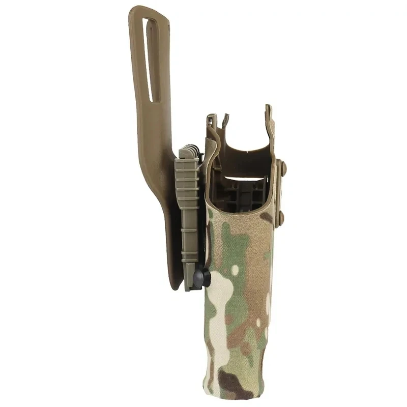 Imagem -04 - Tactical Glock Holster Gota Adaptador Liberação Rápida Conjunto Leg Belt Coldre Fit 17 19 com X300 X300u Caza Militar 6354do