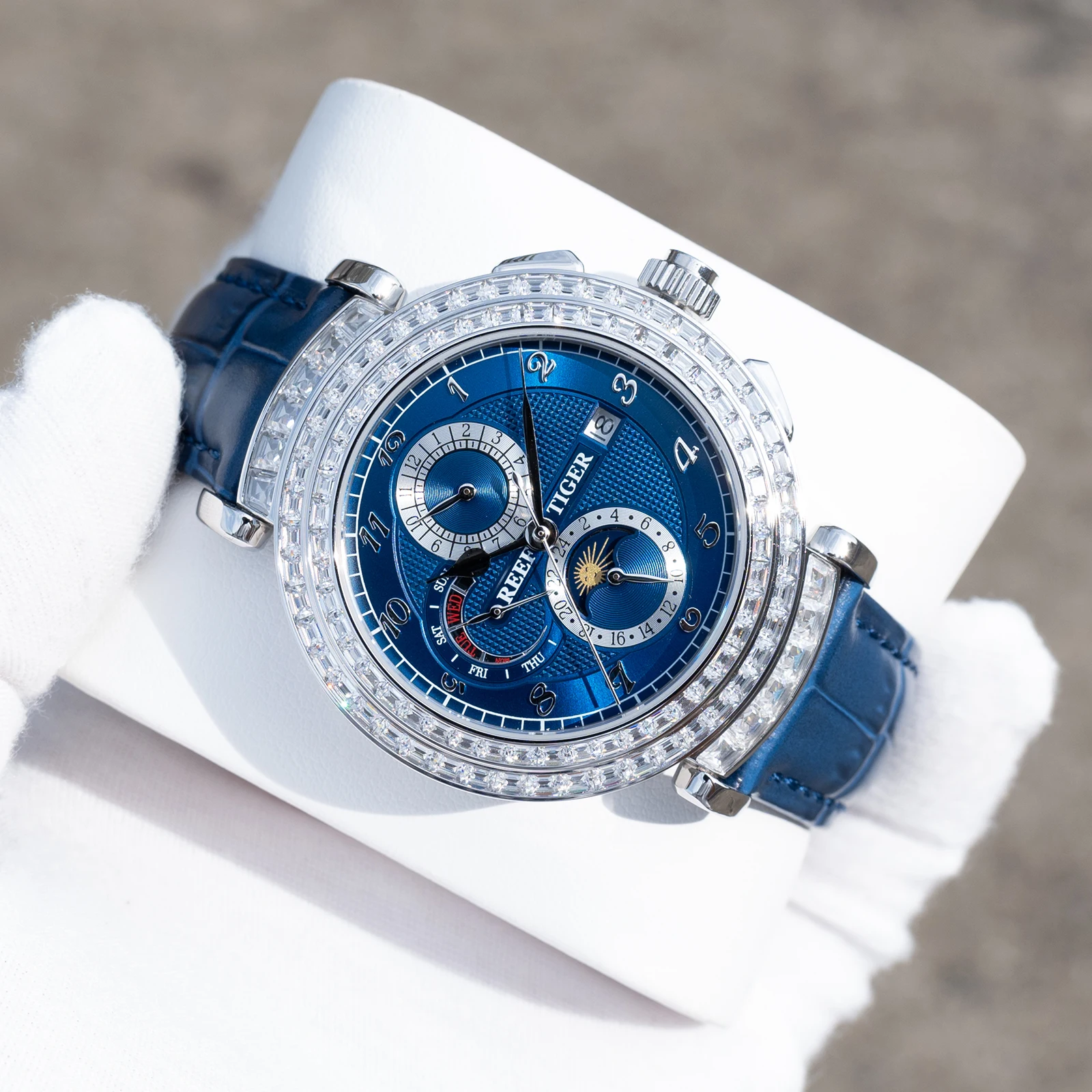 Relógio Mecânico Multifunciona - Moonphase Complication Watch avaliação e preço