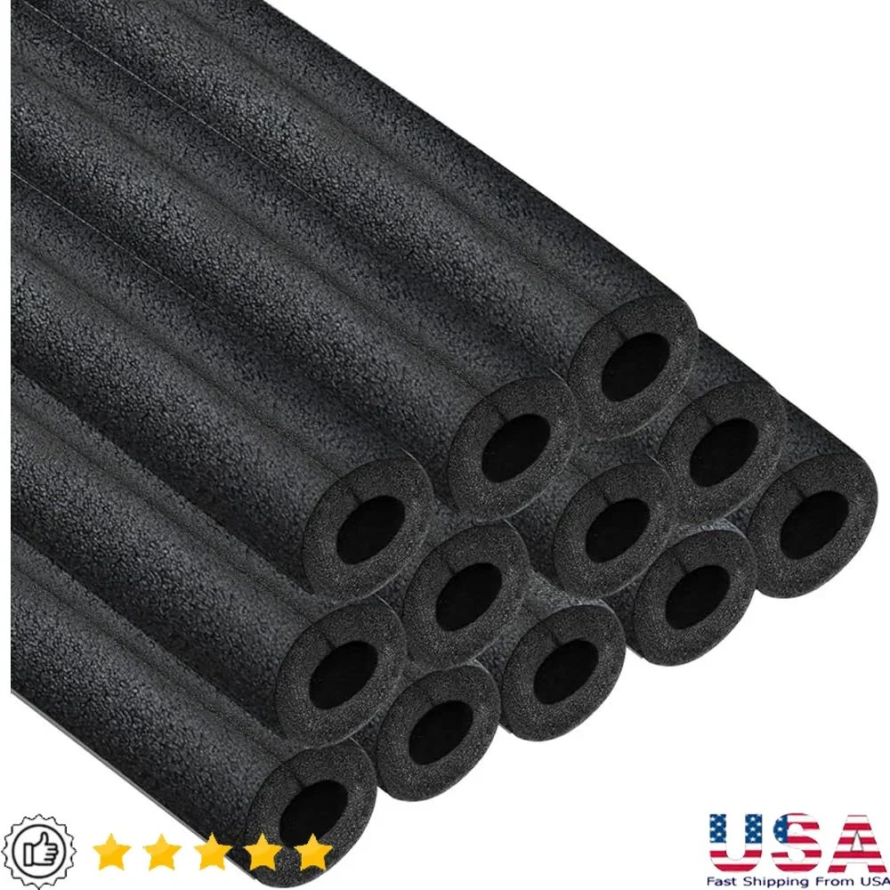 

Изолирующие рукава для труб из пенопласта, упаковка из 24 шт., предварительное разрешение, изоляция для наружных водопроводных труб, защита от замерзания, тепло, звукопоглощение, водонепроницаемость