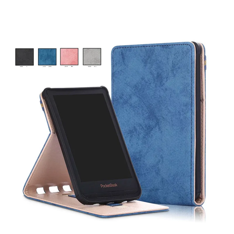 Smart Cover per Pocketbook 616 627 632 633 628 606 custodia a colori Funda per Pocketbook Touch Lux 4 5 HD 3 Basic 4 Lux 2 custodia per Ebook