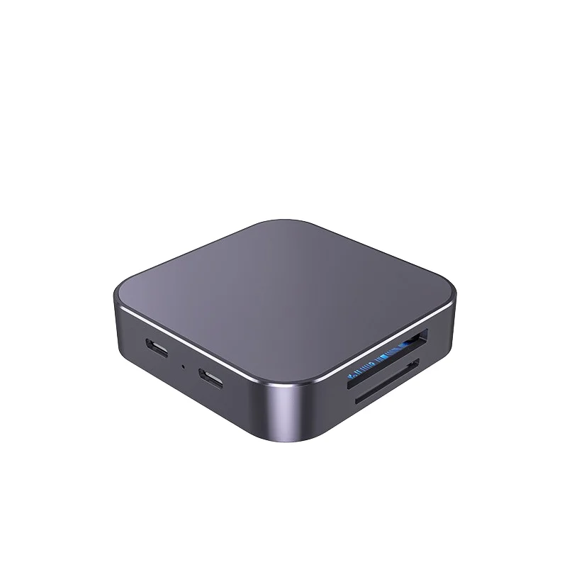 

Индивидуальный высокоскоростной порт USB 3.2 Type-C Многофункциональный кард-ридер Внешняя установка для карт TF/SD/CFast/CFexpress