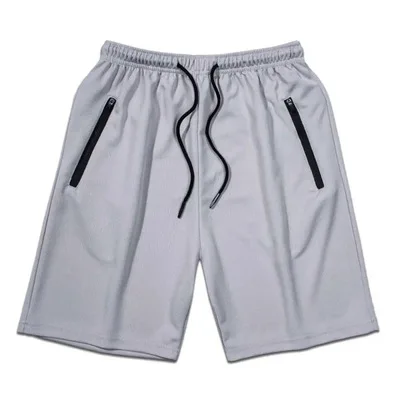 Five-quarter pants gray