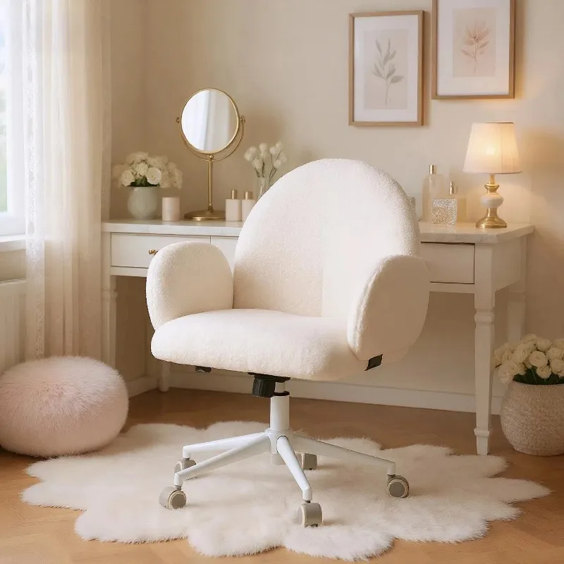 Student Backrest Office Chair Wheels Relaxing Comfortable Designer Office Chair Mobile Study Sillas De Oficina Home Furniture