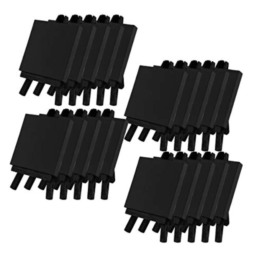 

Ультраминиатюрные черные холсты на деревянной подставке для небольших картин - 3x3 дюйма [20 шт.] Идеально подходят для рисования или демонстрации