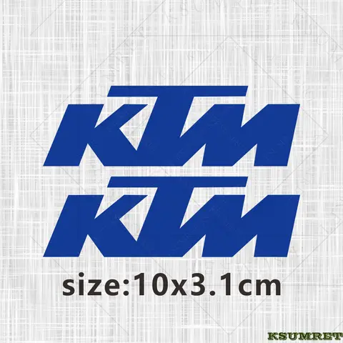 10 best sales KTM-klistermärkessats - №5