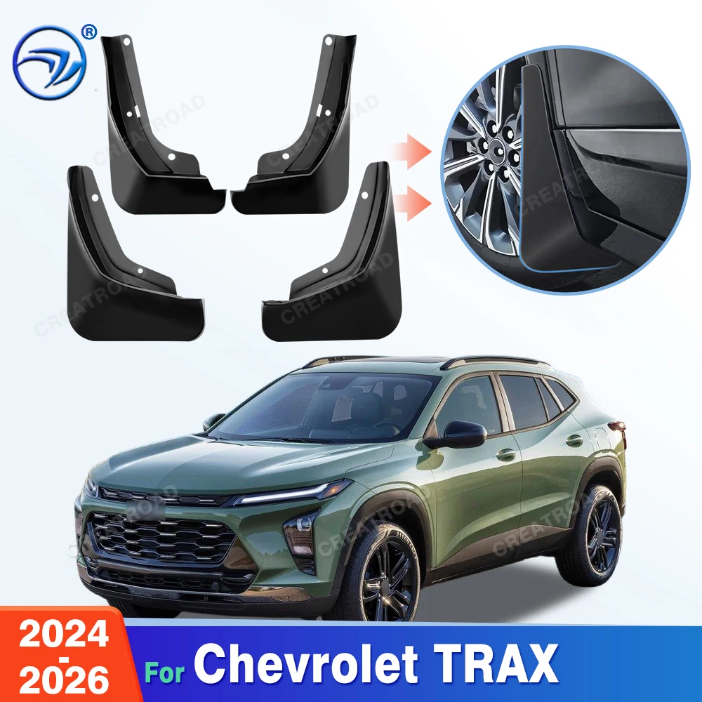 

Для Chevrolet TRAX 2024 2025 2026: Брызговики, защита от грязи, автомобильные аксессуары