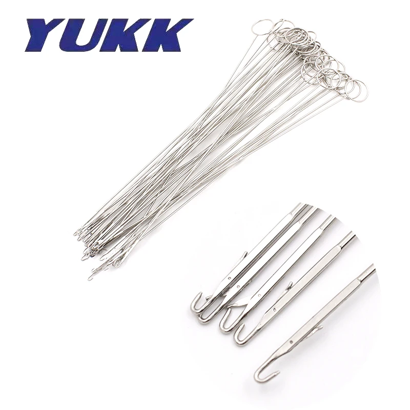 

NEW HOT Sewing Machine Accessories DIY Reverse Crochet Stainless Steel Threading Artifact Extra Long Length Belt Rewinder