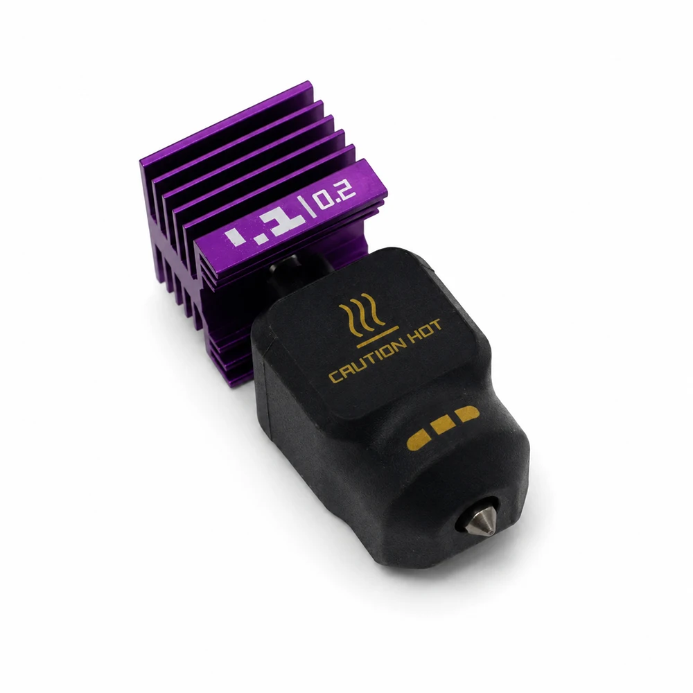 Toaiot Hotend do Bambu Lab A1 X2D Hotend A2L Hotend A1 H2C P2S H2D H2S Ulepszenie dyszy, odporność na przywieranie filamentu, wysoka twardość, trwałość — zdjęcie produktu 7
