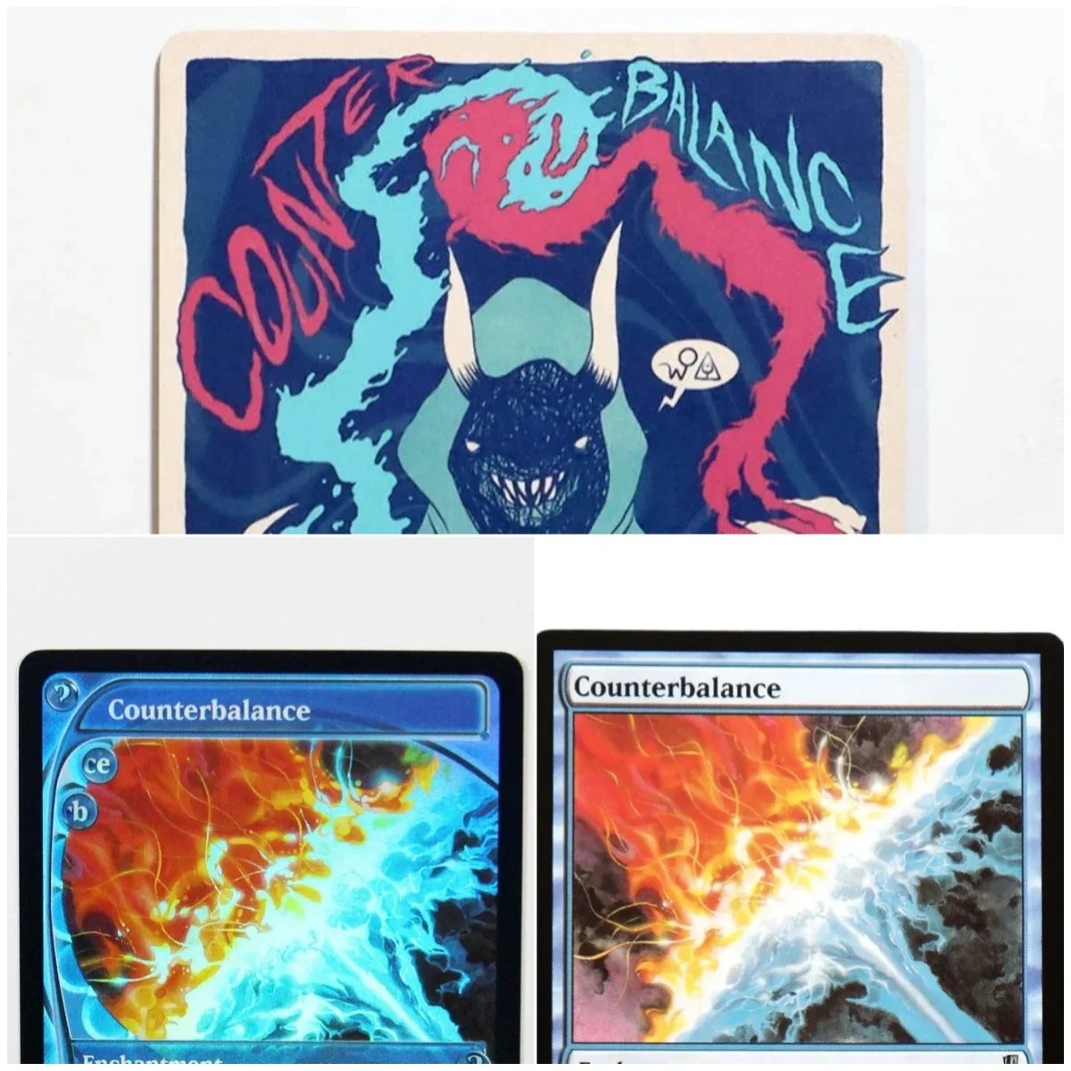 (Counterbalance) Foil/Holo TCG Carte proxy magiche Gioco di qualità Proxy Raccolta da tavolo Gioco di carte collezionabili proxy