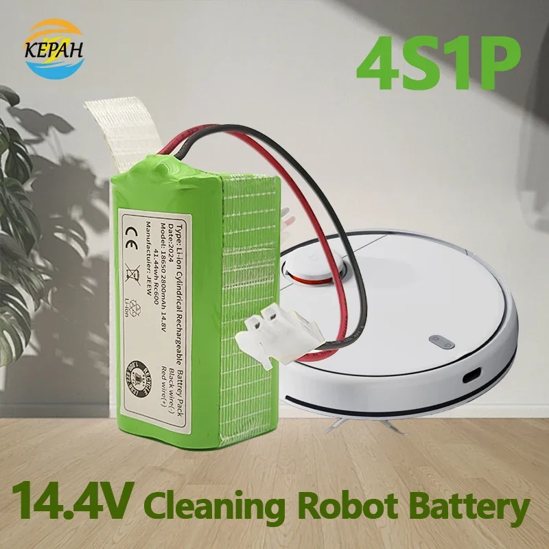 

4S1P 14.4V, Rechargeable Lithium-ion Battery, 2800mAh~12800mAh, Suitable for vacuum cleaners and Robotic Vacuum Cleaners Li-ion