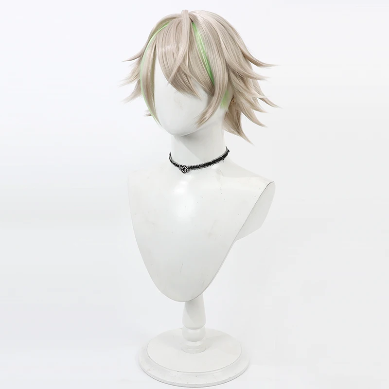 Ryui Shiramitsu Toi Shiramitsu L4mps in 18TRIP Game Cosplay Prop Man Hair Wig Adult Gift Holloween Roleplay Comic Con Customized