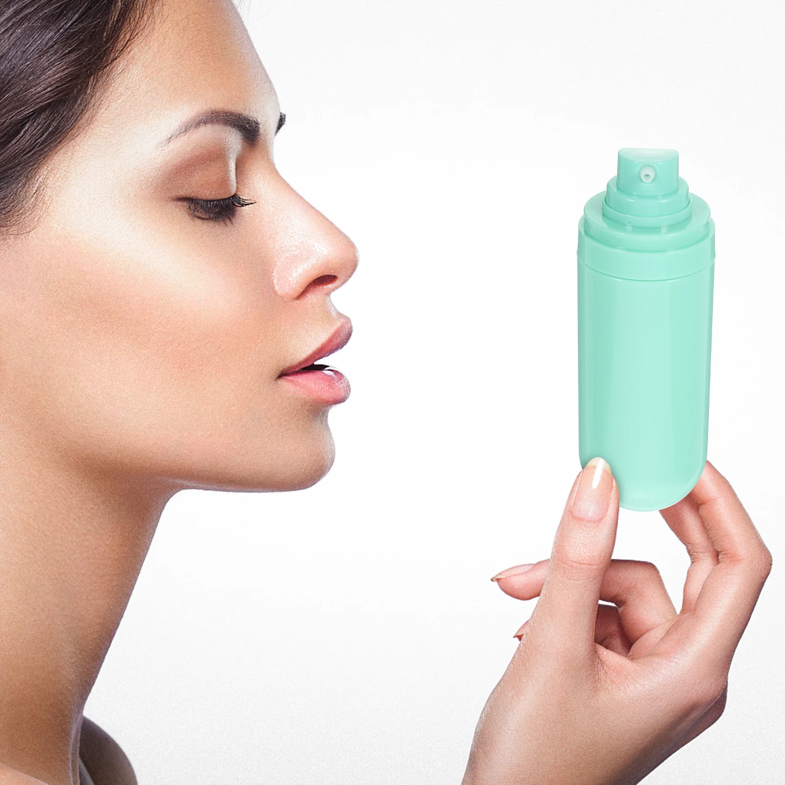 Bouteilles sous vide anti-fuite, conteneurs de voyage rechargeables pour shampoing, lotion, articles de toilette portables et compacts, en plastique, 4 pièces