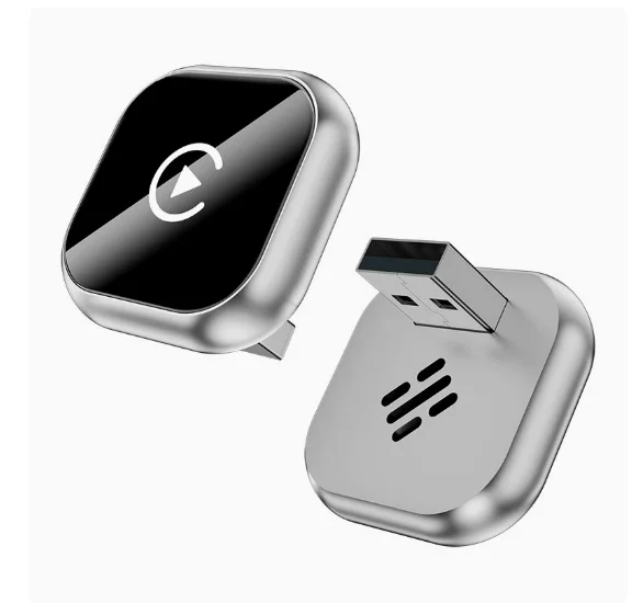 Wireless Carplay Adapter: for Cars from 2016 - Compact Metal Frame with Auto-Connection - Seamless Upgrade to Wireless CarPlay