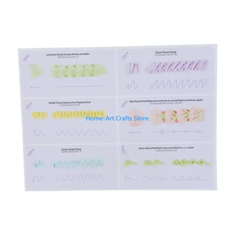 Y3NA User Friendly Cake Pipe Practice Paper for Cake Decoration and Flavorful Dessert