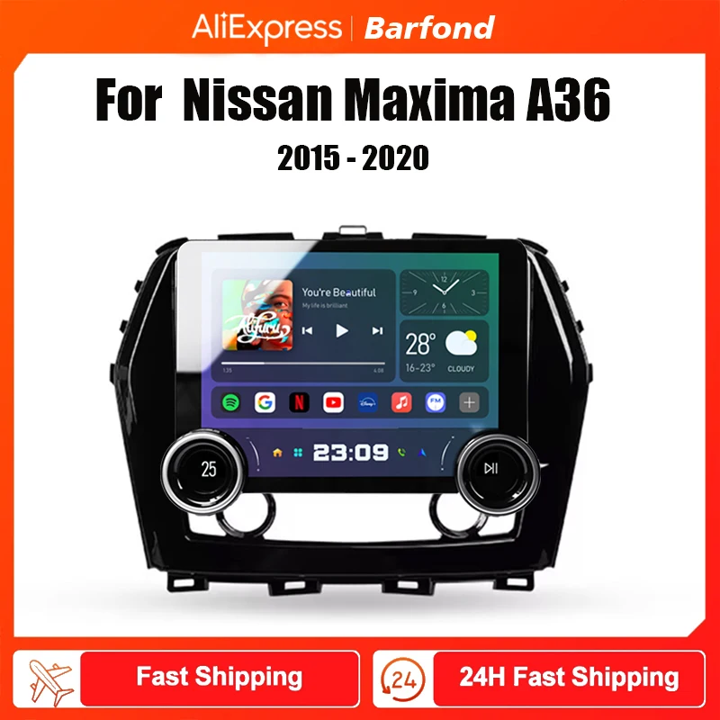 Barfond For Nissan Maxima A36 2015 - 2020 Car Radio Multimedia Video Player Navigation stereo GPS Android 2din dvd