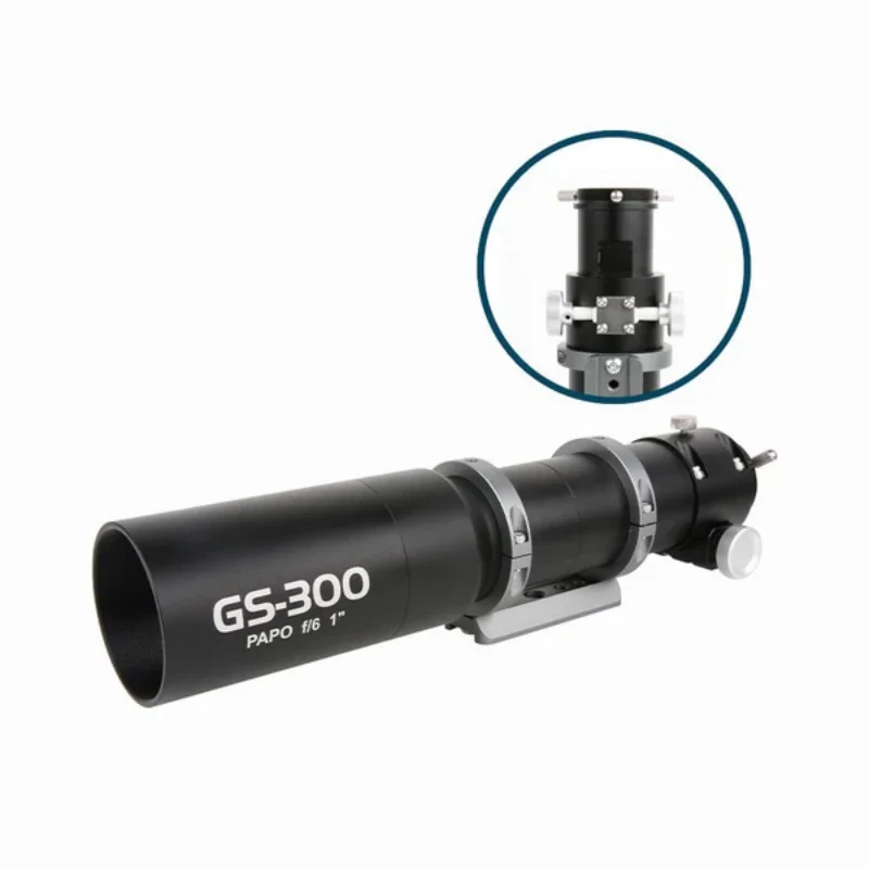 ToupTek GS Guide Scopes, Telescopio Buscador con Sistema Óptico PAPO, Distancia Focal de 150/200/250/300/350 mm para Telescopio Astronómico