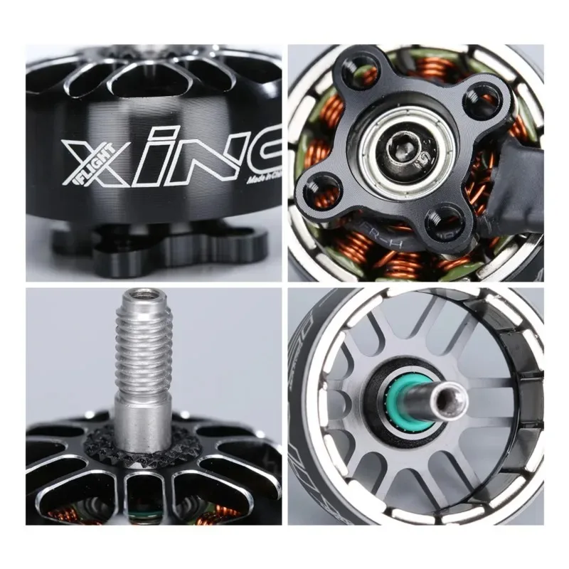 SmCp4PCS IFlight XING E Pro 2207 Brushless Motor 1800KV 6S /2450KV 2750KV 4S For FPV RC Multicopter Racing Drone Parts DIY PART