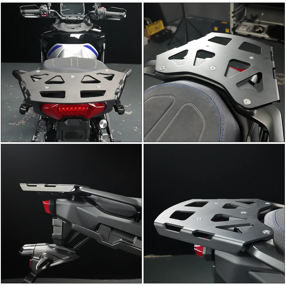 

Tracer 9 9GT/Y-AMT 2025 2026 Rear Luggage Rack Tail Box Carrier Motorcycle Storage Suitcase Support Top Box Shelf Trunk Rack