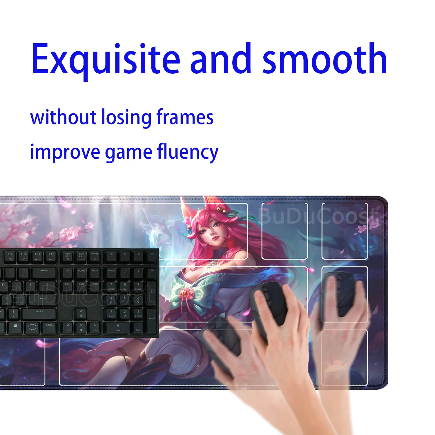 HD Printing playmat League of Mouse Pad Legends Riftbound Series TCG LOL Card 600x350mm office Stitched Edge Board Game Desk Mat - view 5