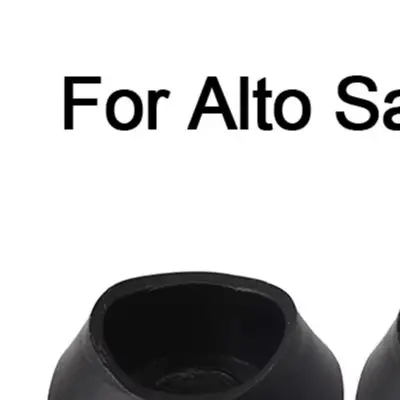 Plastic Saxophone Upper Thumb Rest Button for Soprano Alto Tenor Sax Convenient Replacement for Old/Broken Rest 5 PCS Set