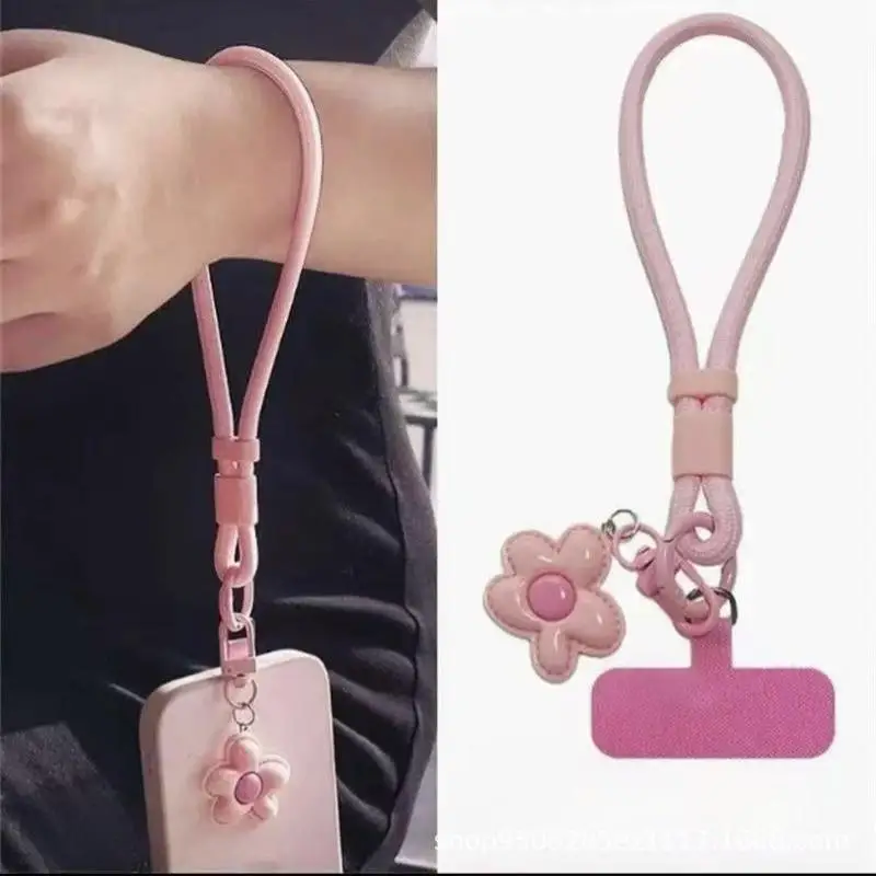 Phone Wrist Lanyard Strap Anti-Loss Anti-Drop Universal Adjustable Band for All Phone Cases DIY Hiking Travel Accessory