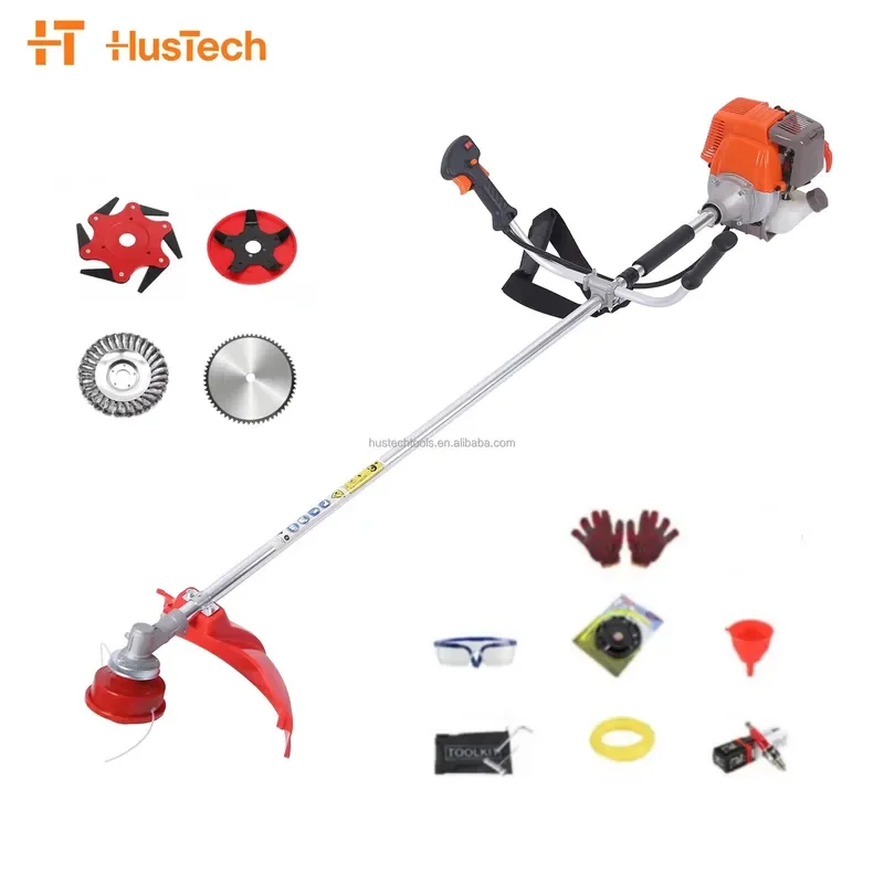DIY Grade 2-Stroke Single Cylinder Battery-Powered Side-Hang Brush Cutter for OEM Customizable Dual Safety Lock for CARB