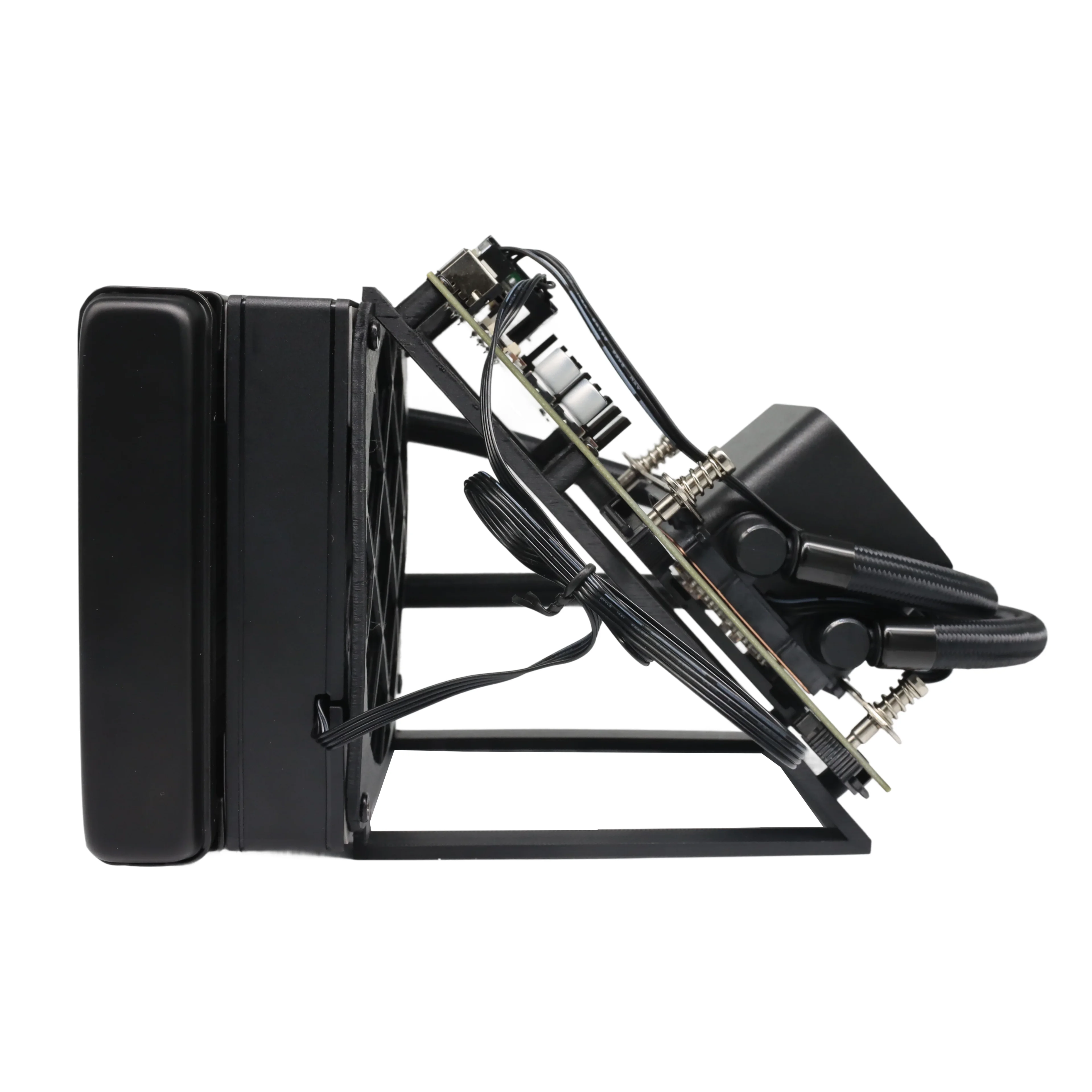 ماكينة Asic مفتوحة المصدر NerdQaxe++ Hydro 4.8TH/s 75W BM1370 Super Slient Home مفتوحة المصدر